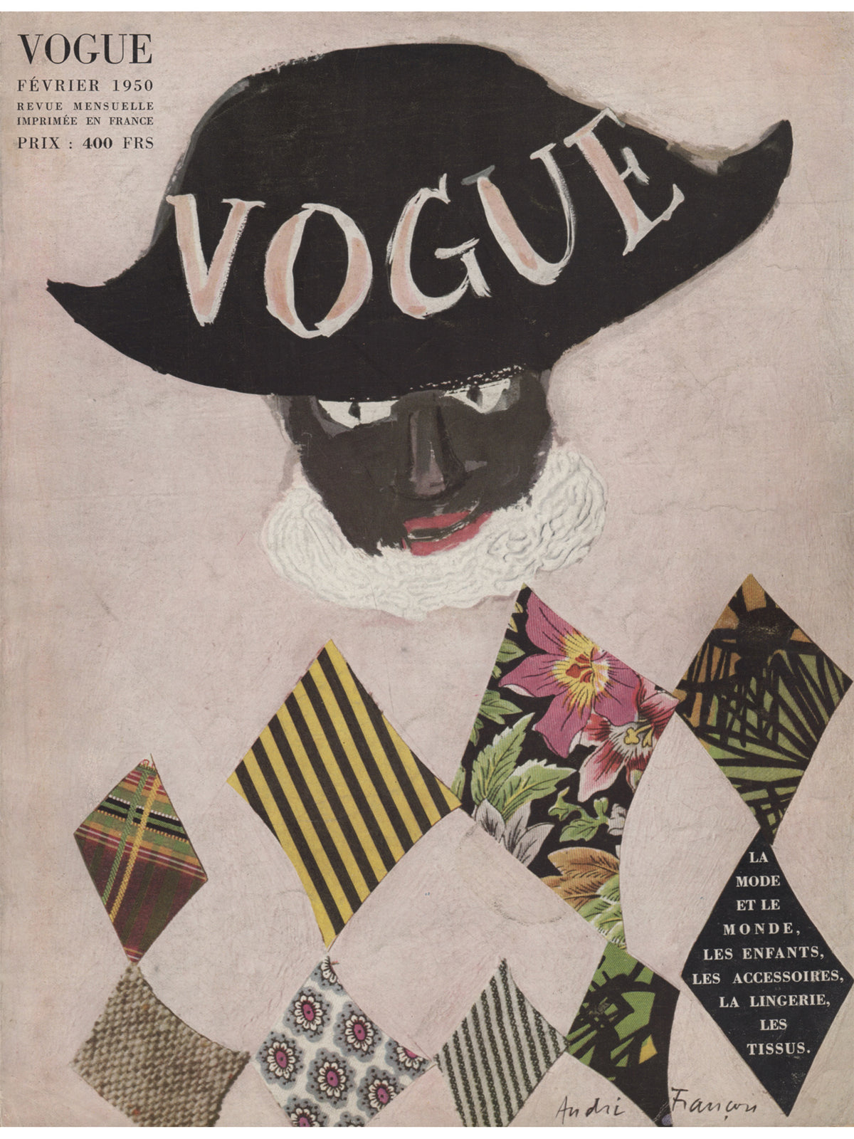 VOGUE PARIS FEBRUARY 1950