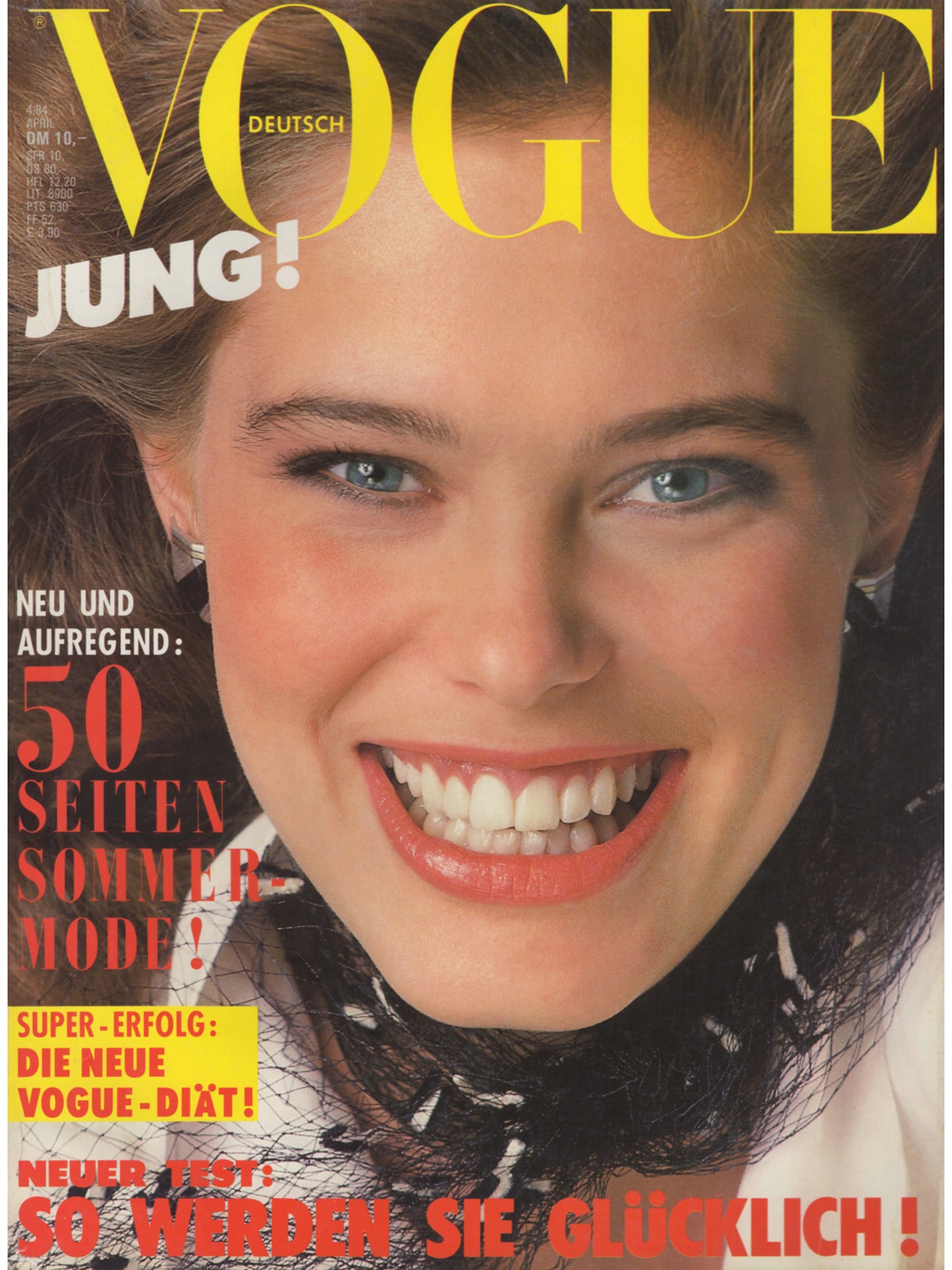 VOGUE GERMANY APRIL 1984