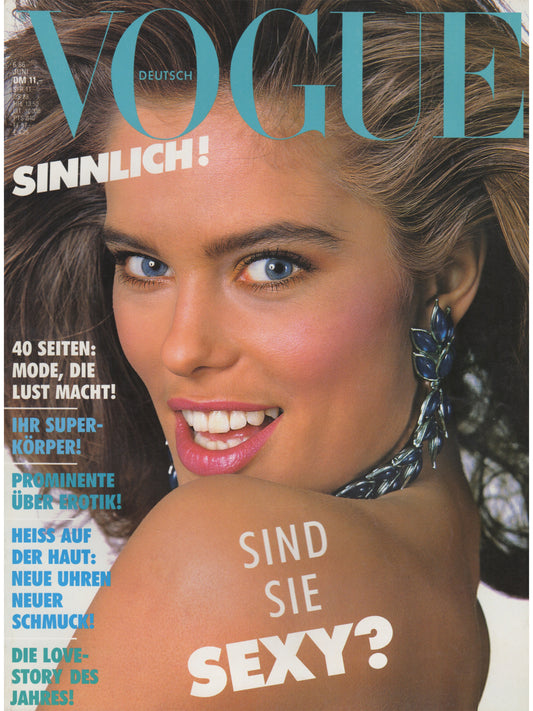 VOGUE GERMANY JUNE 1986
