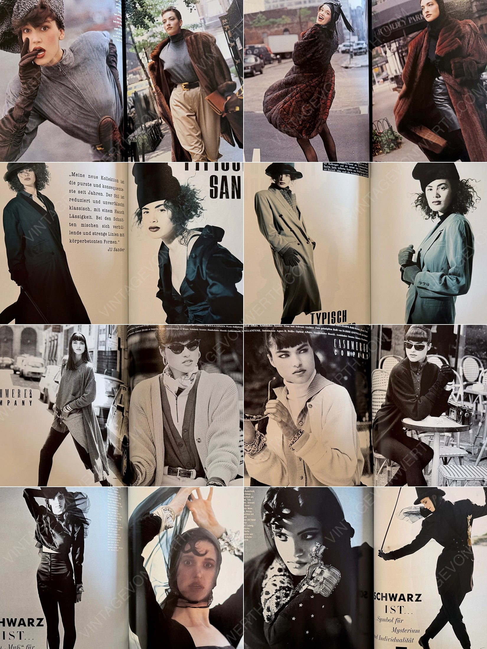 VOGUE GERMANY SEPTEMBER 1986 – VINTAGE VON WERTH