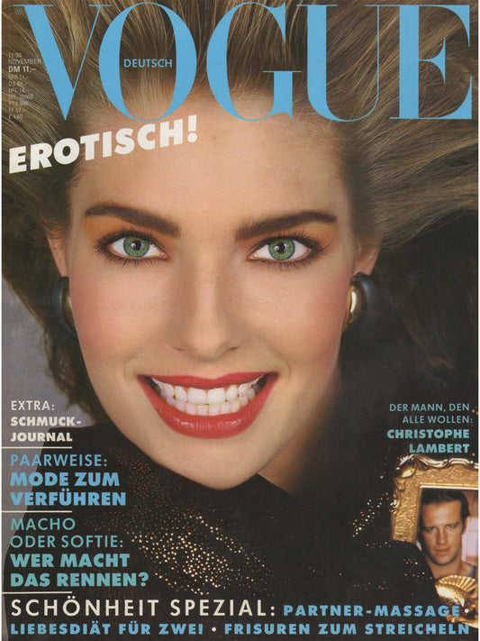 VOGUE GERMANY NOVEMBER 1986