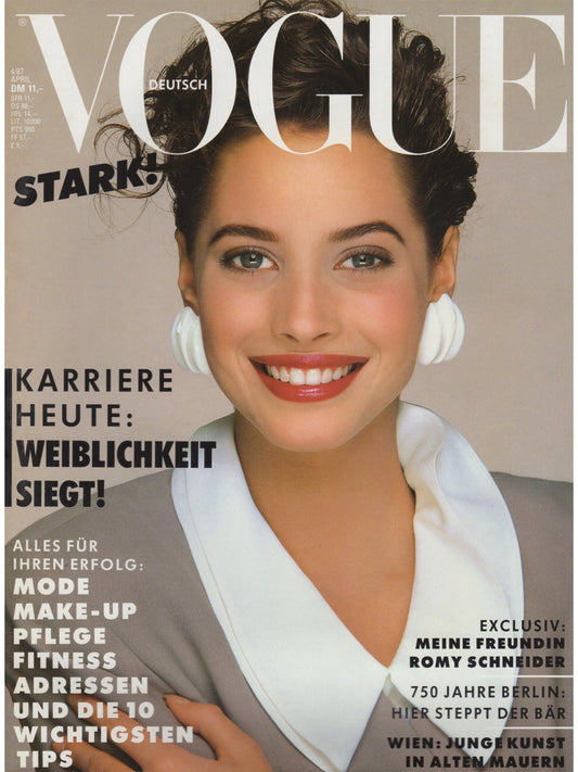VOGUE GERMANY APRIL 1987