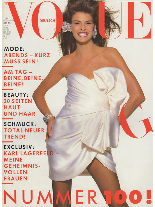 VOGUE GERMANY NOVEMBER 1987