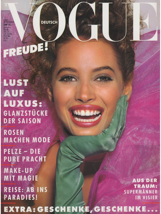 VOGUE GERMANY DECEMBER 1987