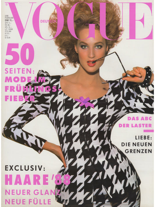VOGUE GERMANY FEBRUARY 1988