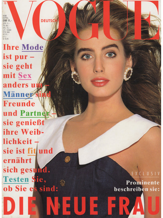 VOGUE GERMANY APRIL 1988