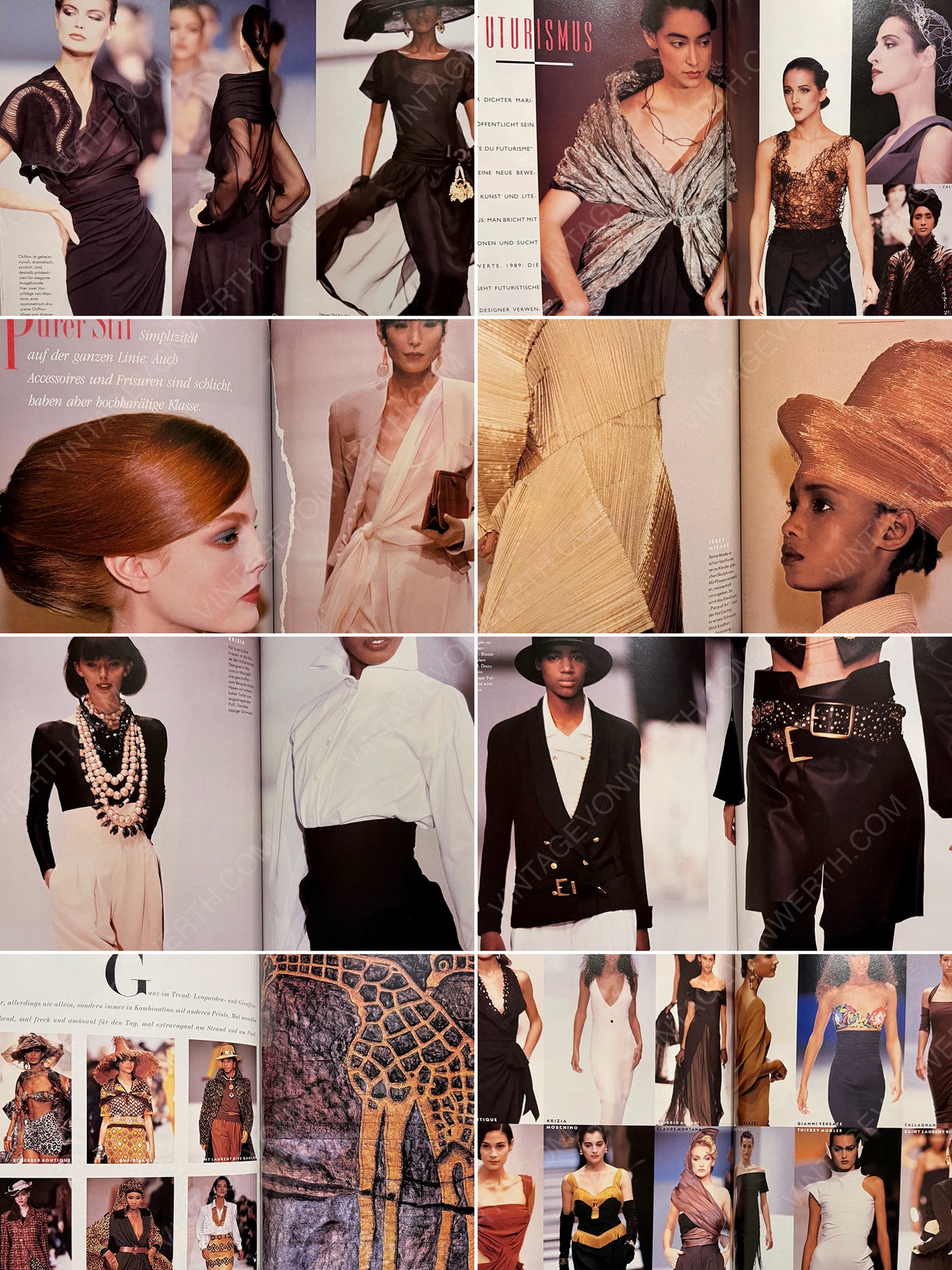VOGUE GERMANY JANUARY 1989