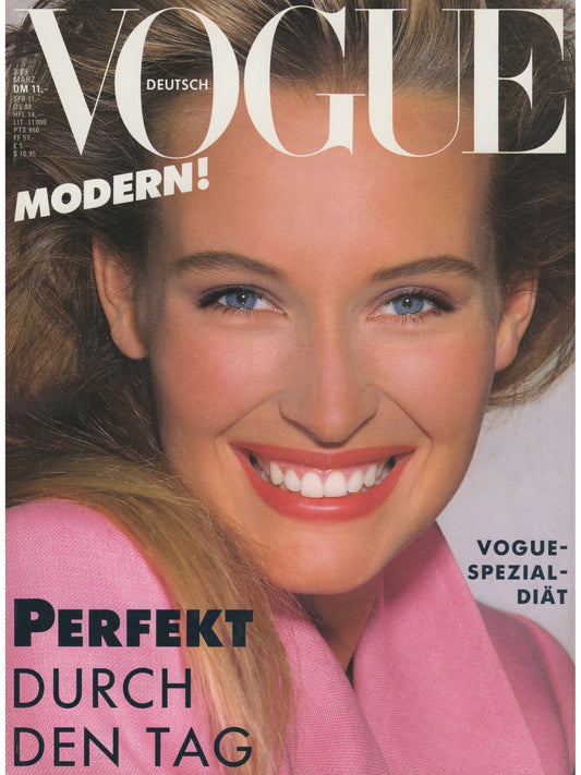 VOGUE GERMANY MARCH 1989