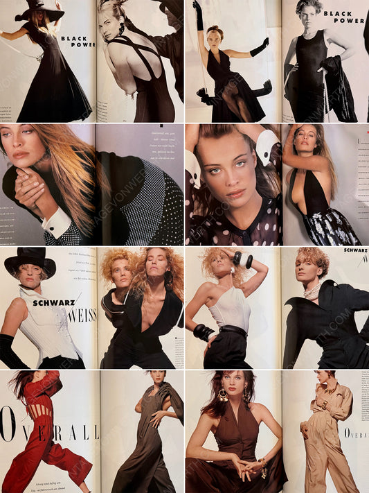 VOGUE GERMANY APRIL 1989