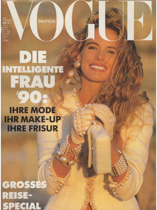VOGUE GERMANY FEBRUARY 1990
