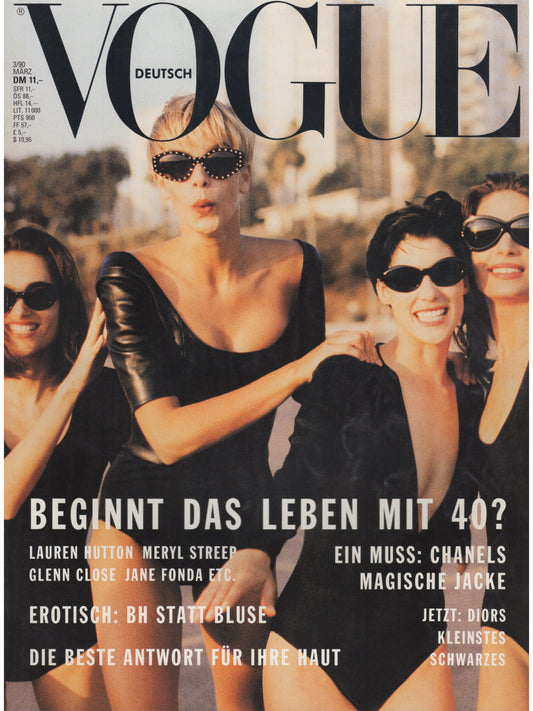 VOGUE GERMANY MARCH 1990