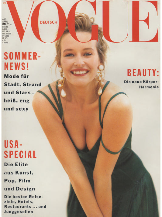 VOGUE GERMANY APRIL 1990