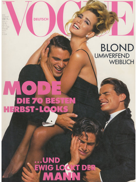 VOGUE GERMANY AUGUST 1991