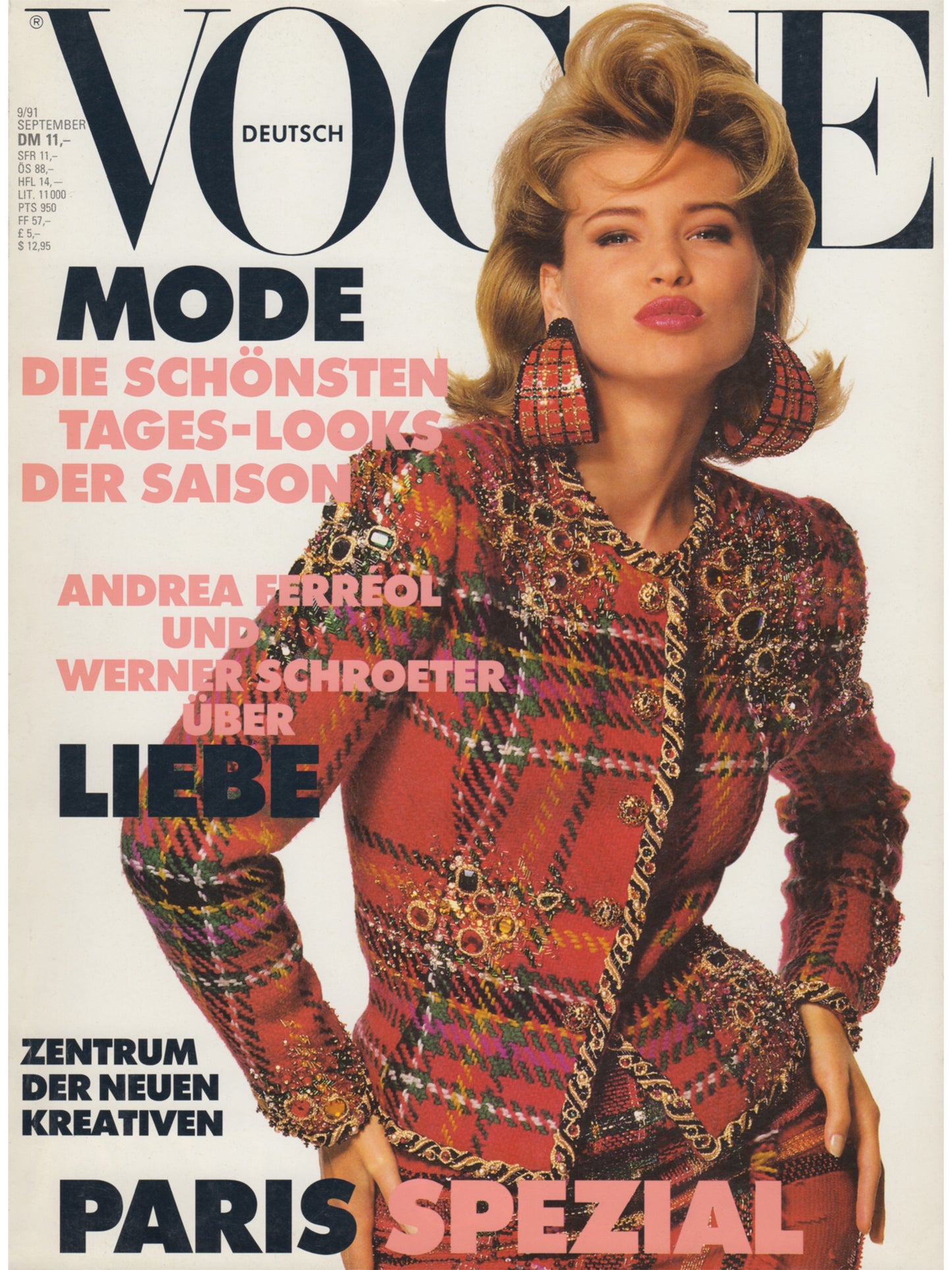 VOGUE GERMANY SEPTEMBER 1991
