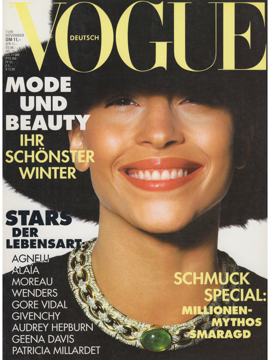 VOGUE GERMANY NOVEMBER 1991