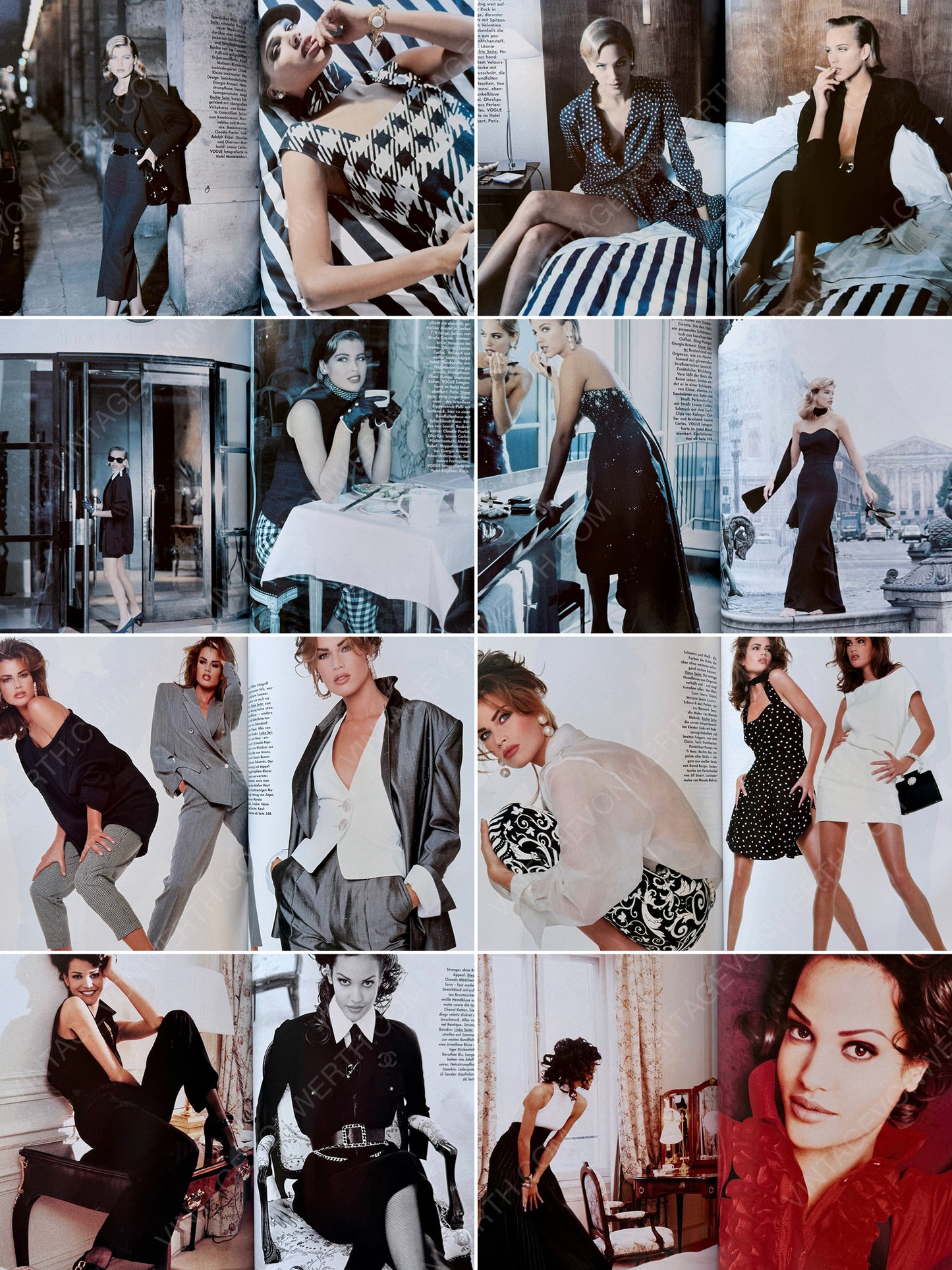 VOGUE GERMANY MARCH 1992