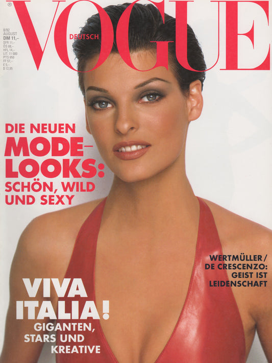 VOGUE GERMANY August 1992