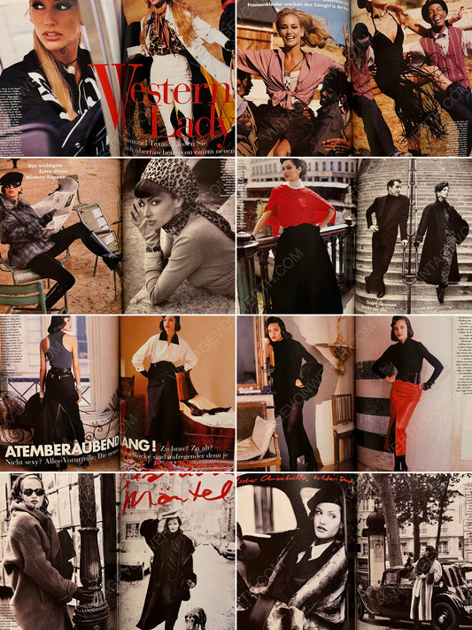 VOGUE GERMANY SEPTEMBER 1992