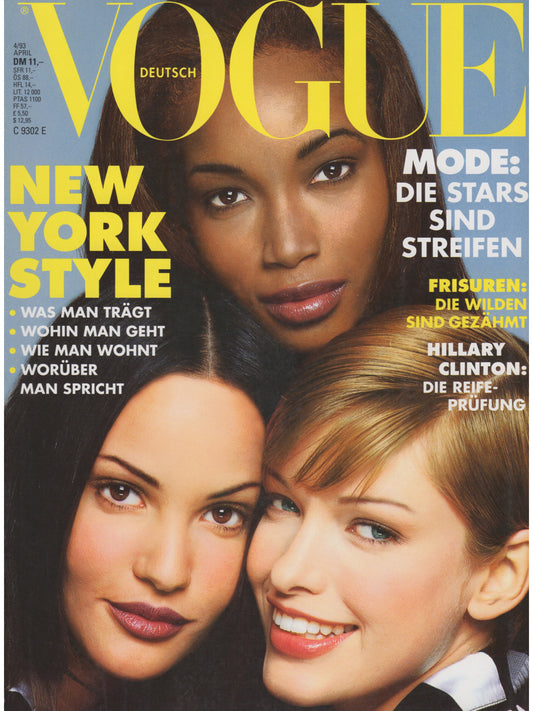 VOGUE GERMANY APRIL 1993