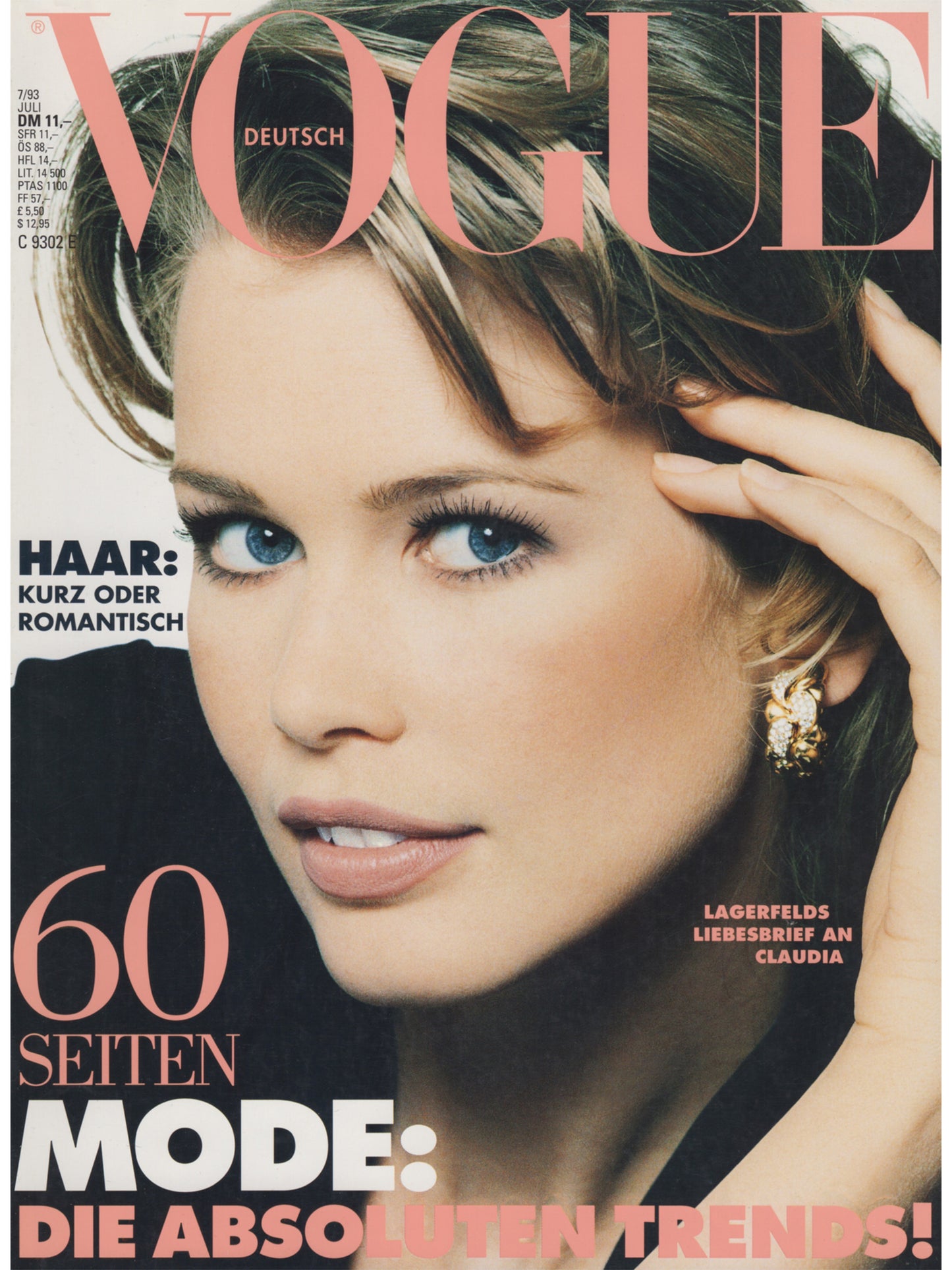 VOGUE GERMANY JULY 1993