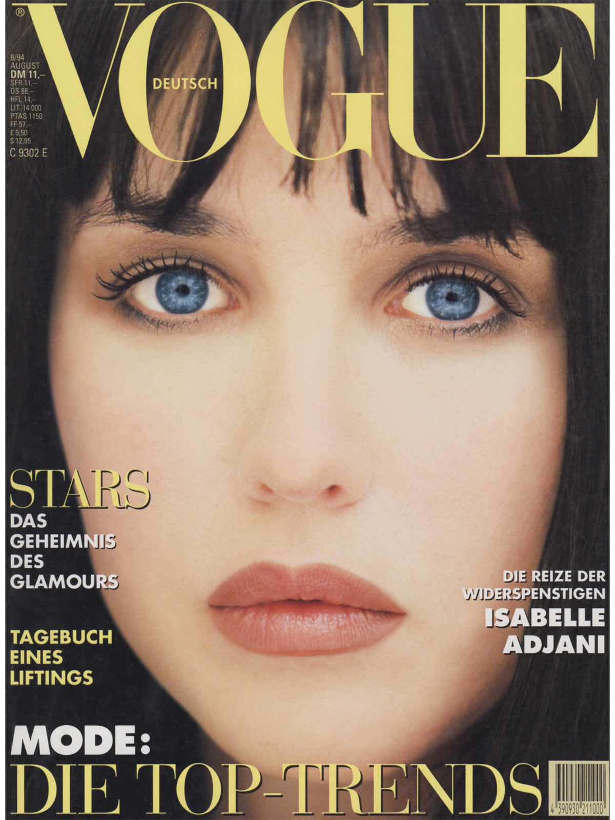 VOGUE GERMANY AUGUST 1994