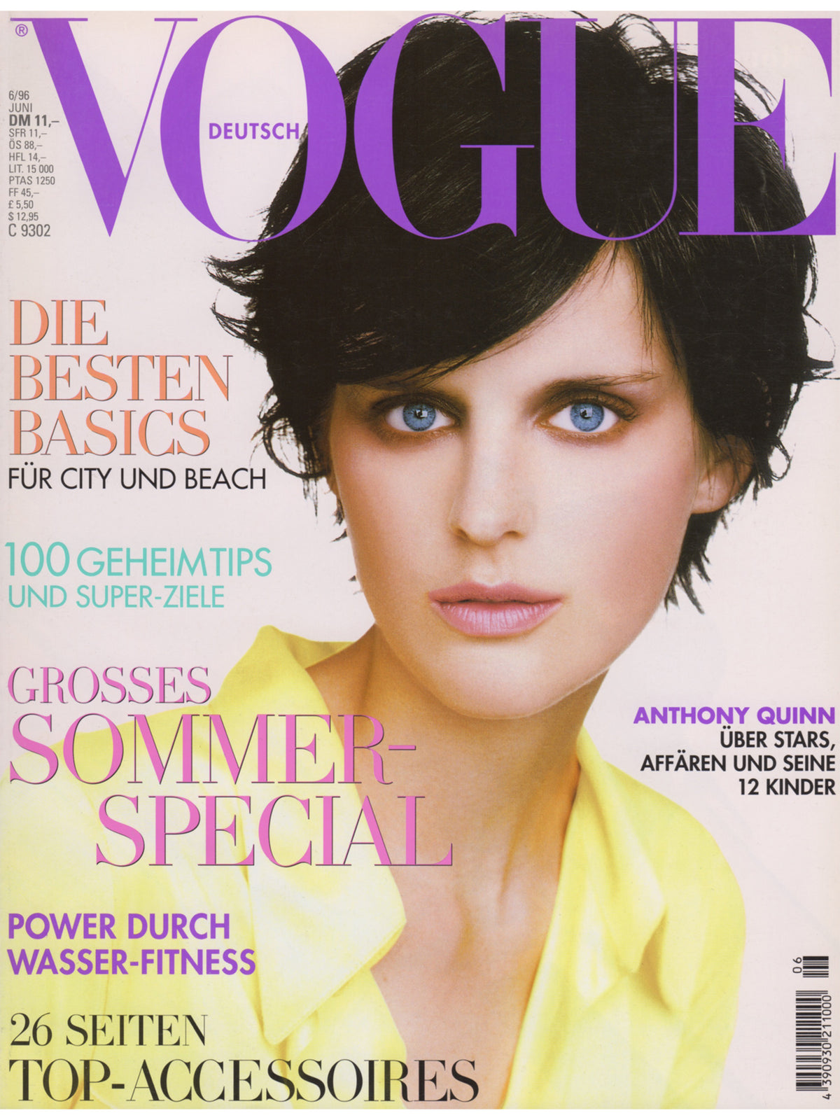 VOGUE GERMANY JUNE 1996