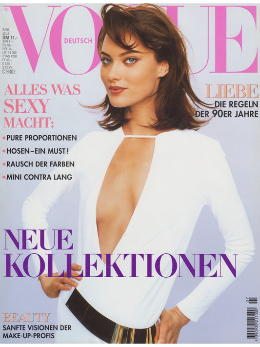 VOGUE GERMANY JULY 1996