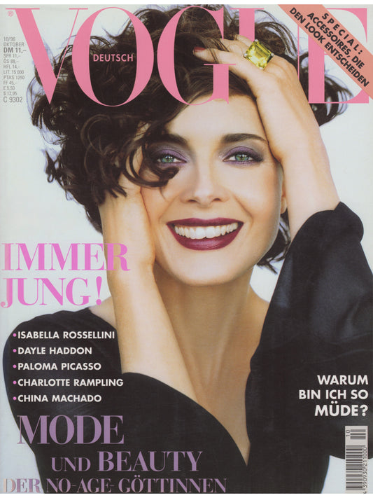 VOGUE GERMANY OCTOBER 1996