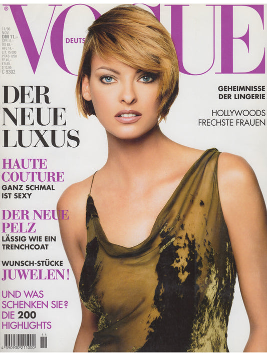 VOGUE GERMANY NOVEMBER 1996