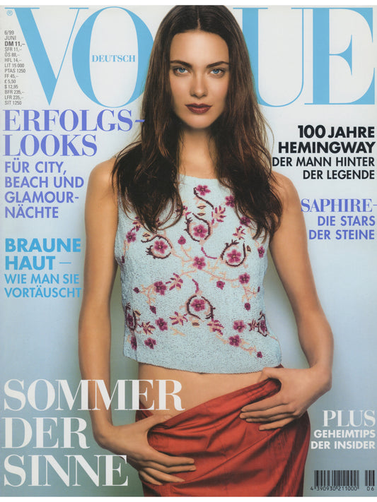 VOGUE GERMANY JUNE 1999
