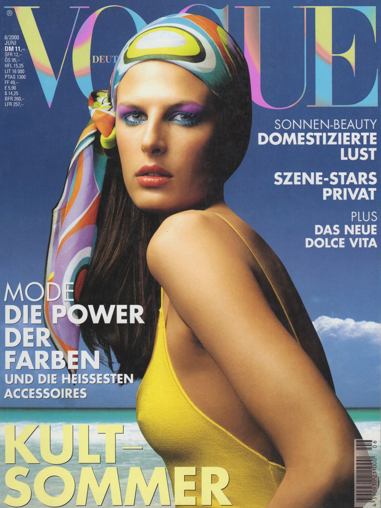 VOGUE GERMANY JUNE 2000 – VINTAGE VON WERTH