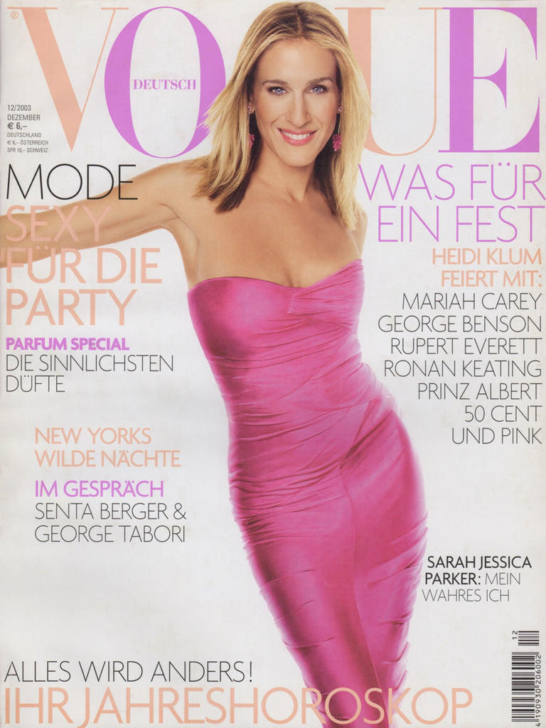 VOGUE GERMANY DECEMBER 2003 – VINTAGE VON WERTH