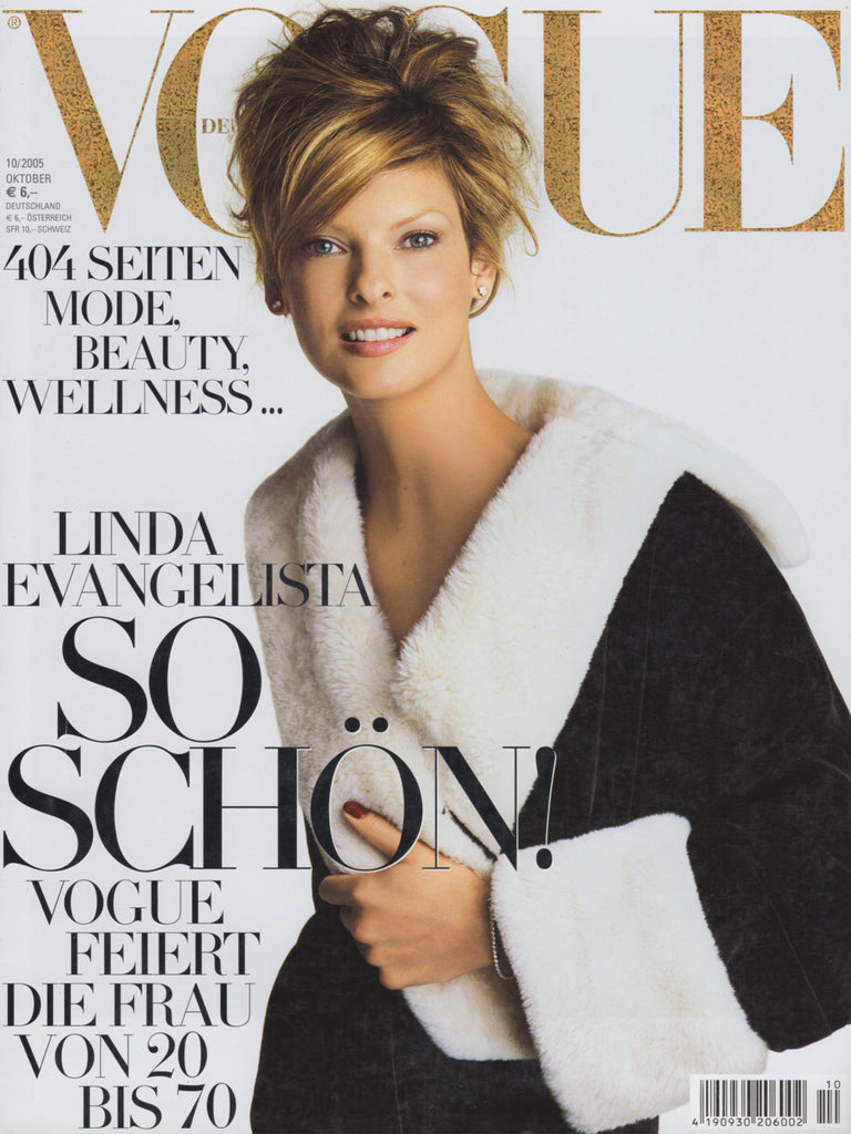 VOGUE GERMANY October 2005 – VINTAGE VON WERTH