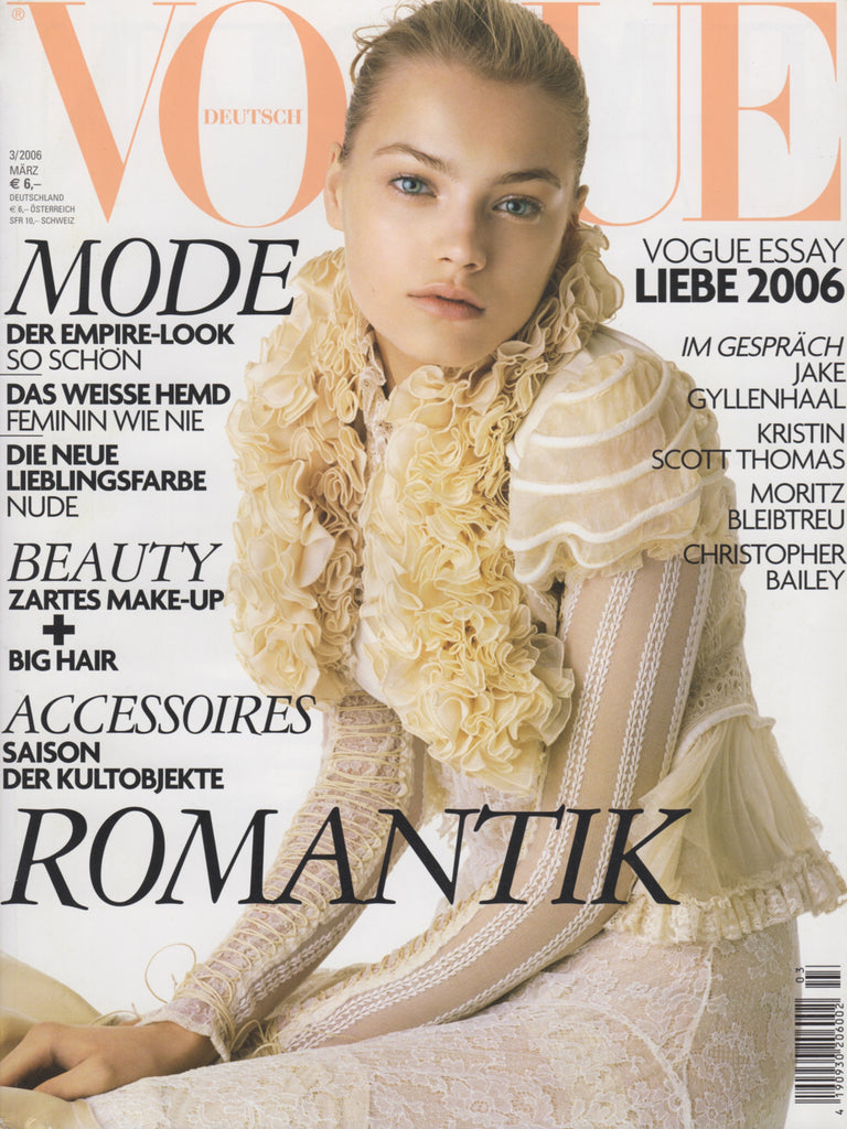 VOGUE GERMANY MARCH 2006 – VINTAGE VON WERTH