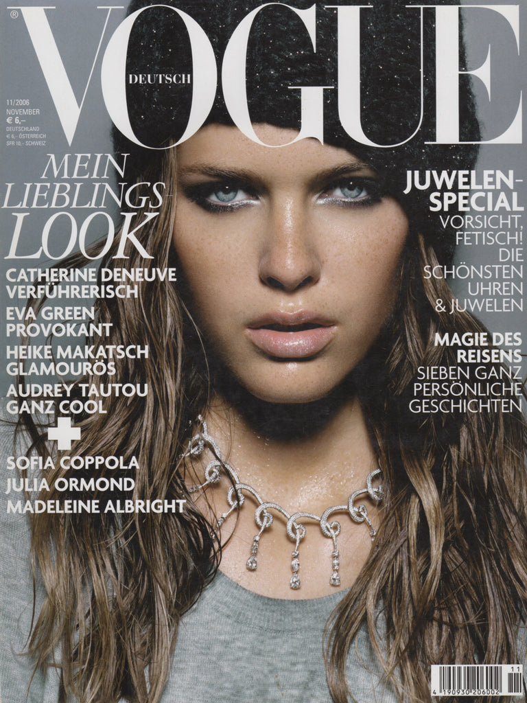 VOGUE GERMANY NOVEMBER 2006 – VINTAGE VON WERTH