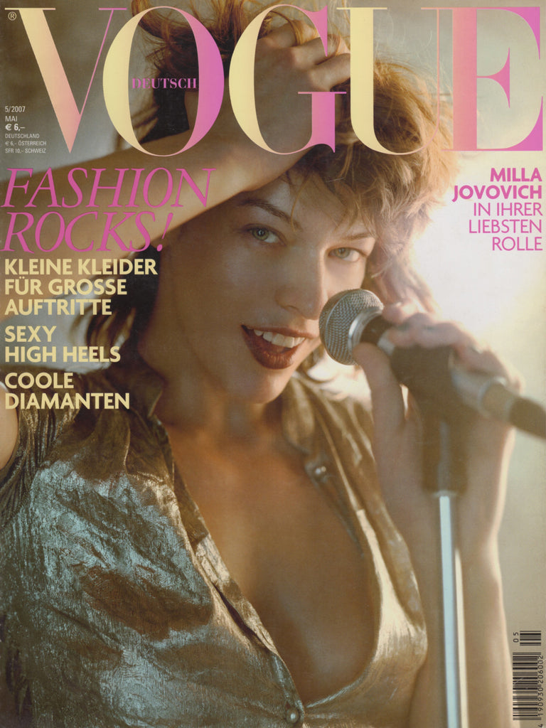 VOGUE GERMANY MAY 2007 – VINTAGE VON WERTH