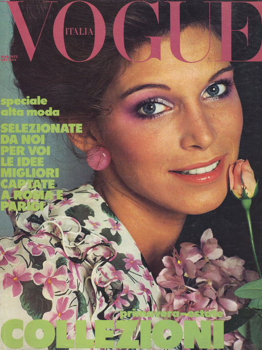 VOGUE ITALIA March 1973 w/ Paris Haute Couture Supplement