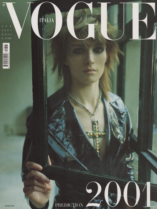 VOGUE ITALIA January 2001 w/ Runway Supplement Cahier Des Défilés