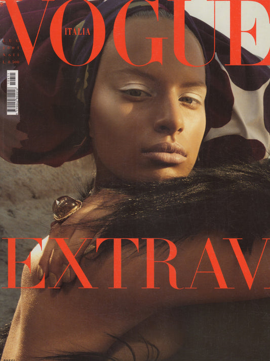 VOGUE ITALIA July 2001 w/ Runway Supplement Cahier Des Défilés