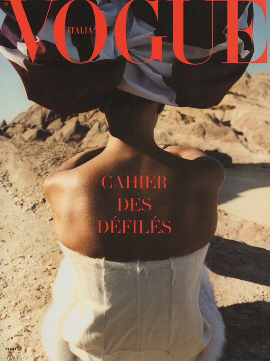 VOGUE ITALIA July 2001 w/ Runway Supplement Cahier Des Défilés
