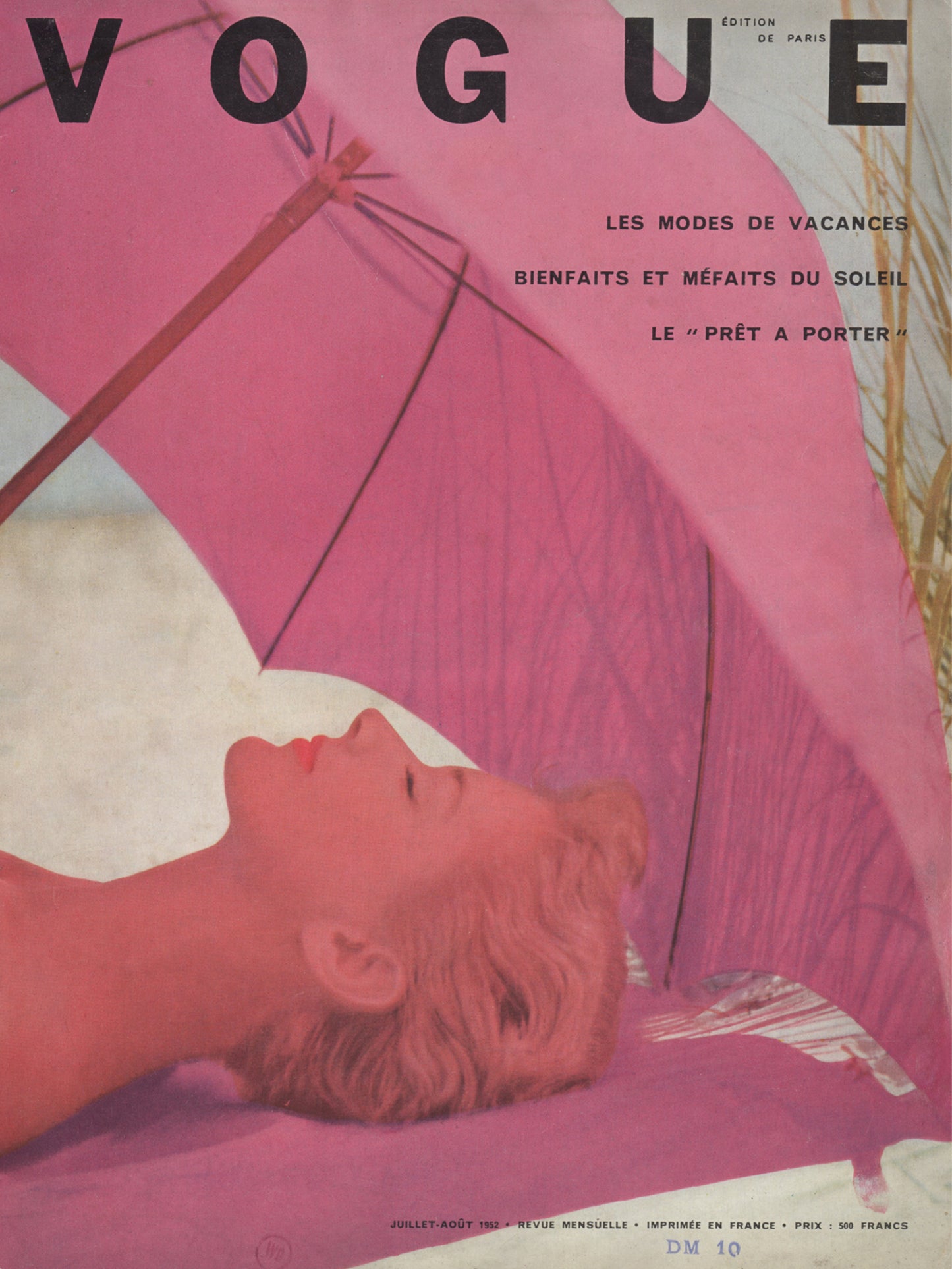 VOGUE Paris July/August 1952