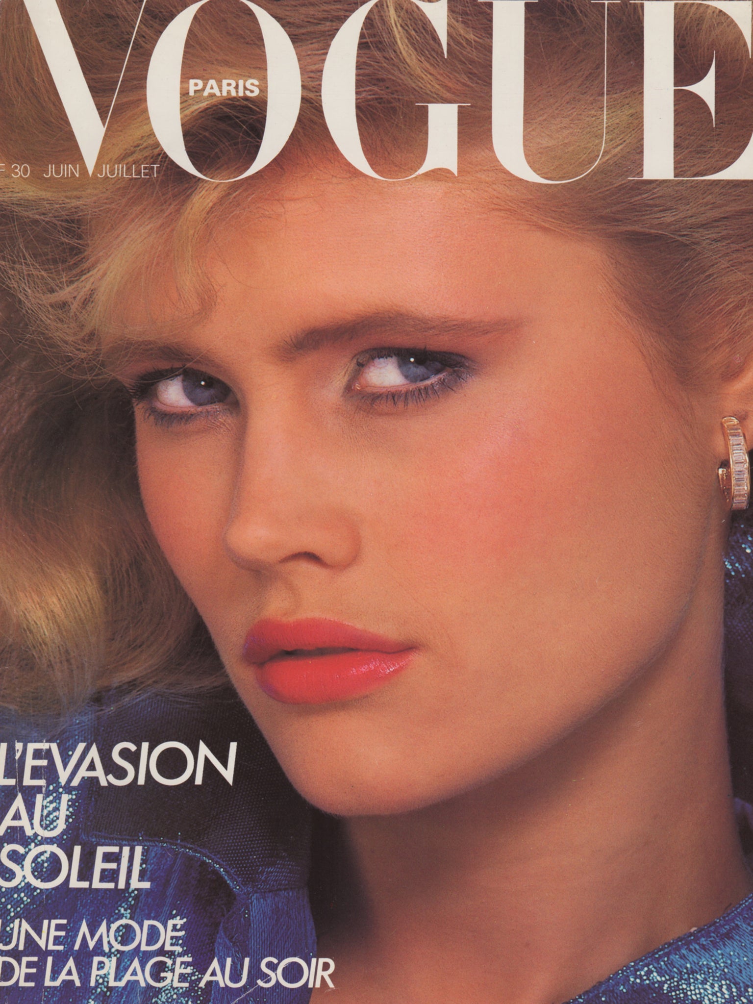 VOGUE PARIS June/July 1982