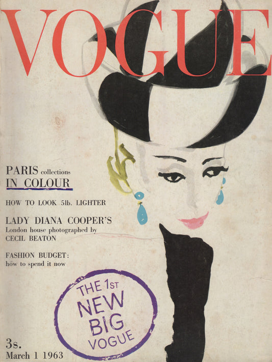 British VOGUE UK March 1, 1963