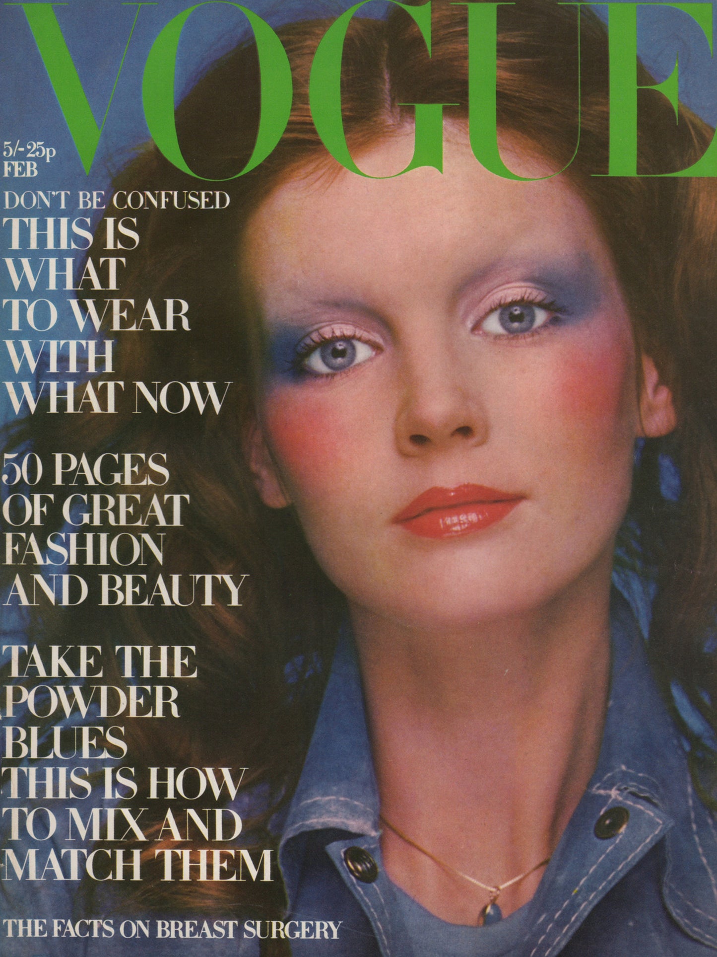 British VOGUE UK February 1971