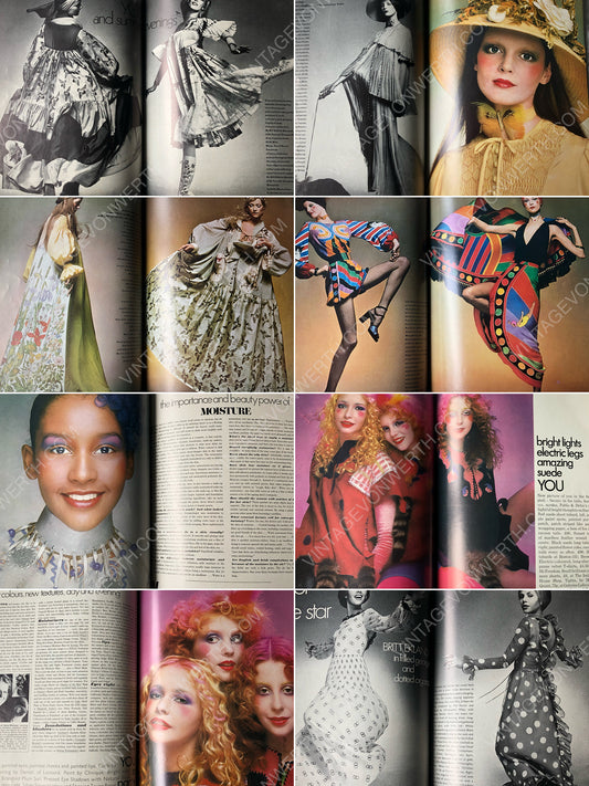 BRITISH VOGUE UK APRIL 1, 1971