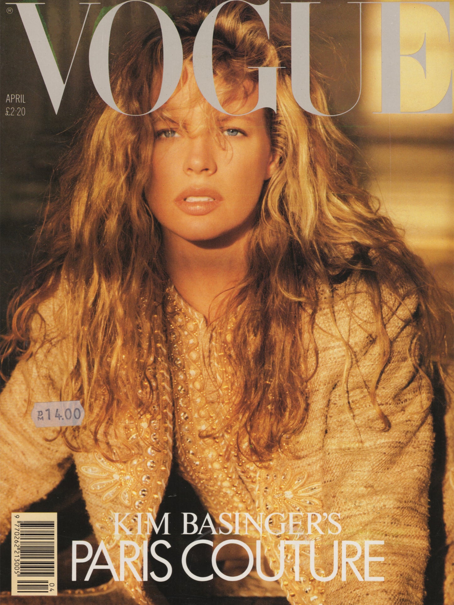 British Vogue UK April 1989