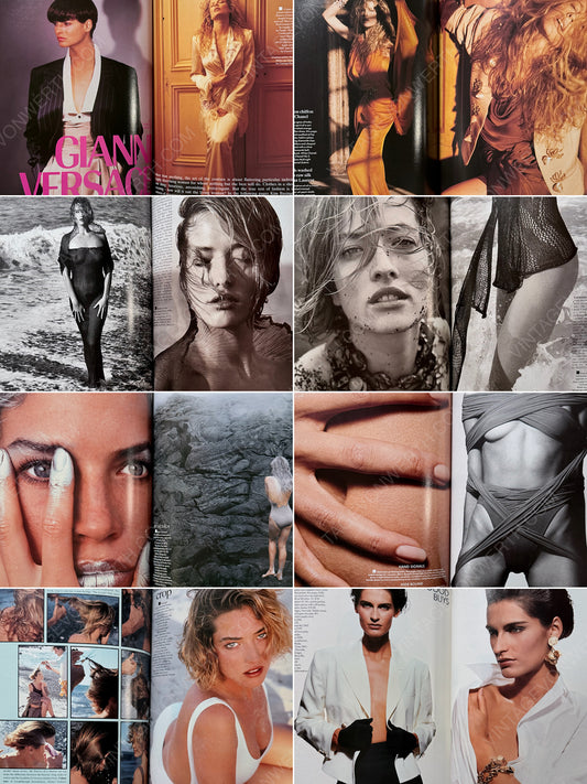 BRITISH VOGUE UK APRIL 1989