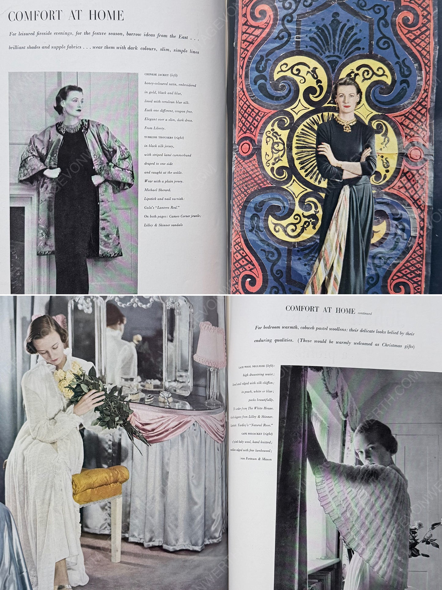 BRITISH VOGUE UK JANUARY 1949