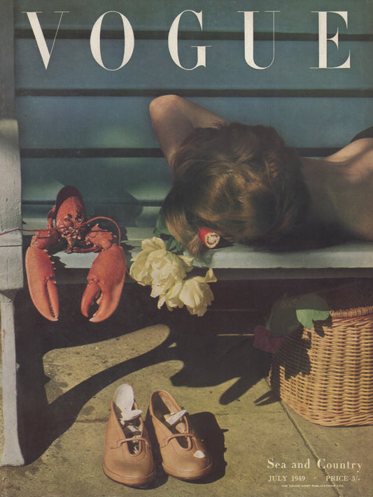BRITISH VOGUE UK JULY 1949