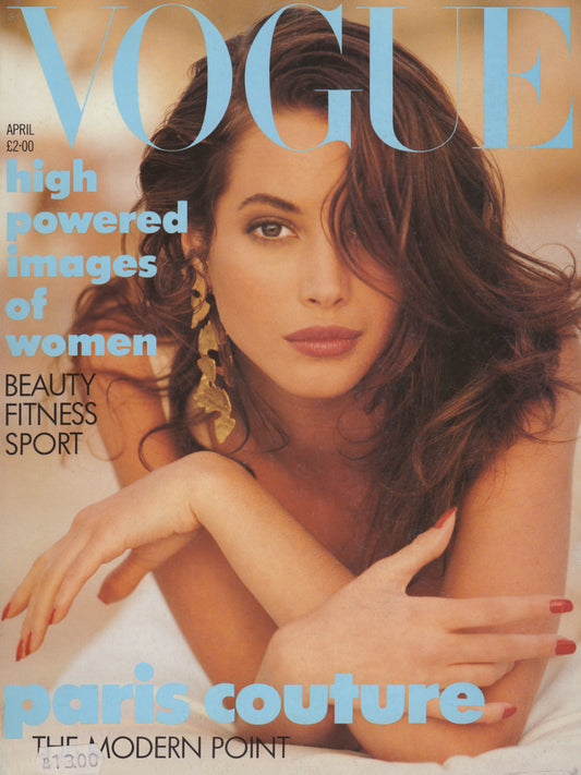 British Vogue UK April 1988